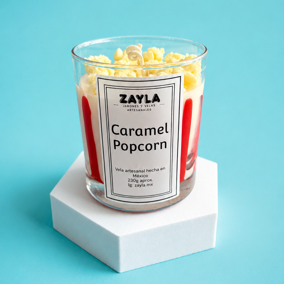 Vela Caramel Popcorn